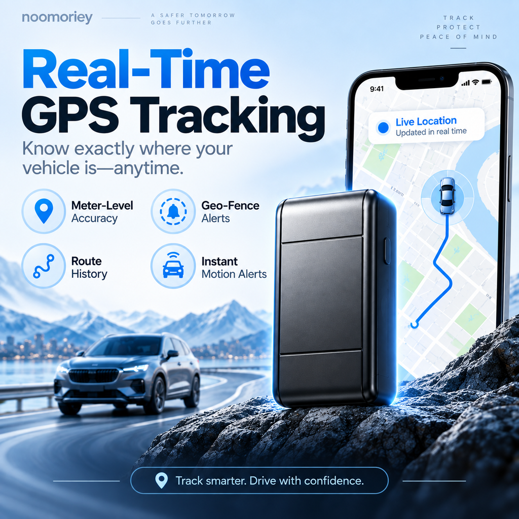 GPS Vehicle Tracker – Real-Time Tracking & Anti-Theft Device