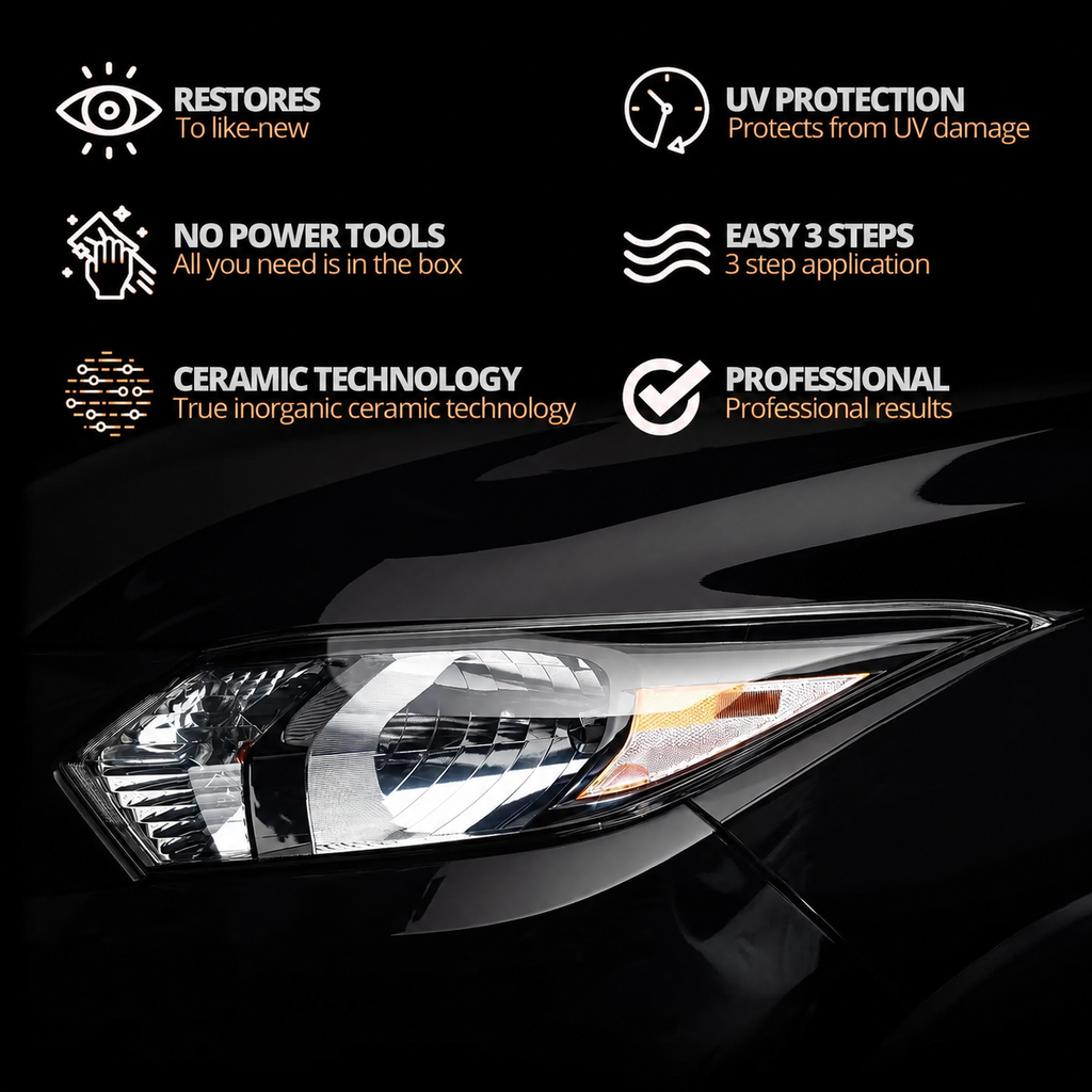 🔥2026 HOT SALE🔥🚘Automotive Headlamp Restoration Fluid
